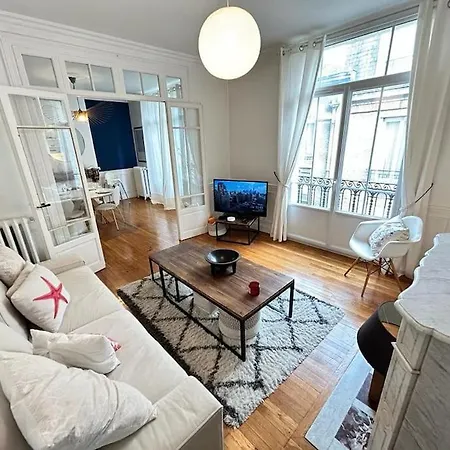 Clou Dans Le Fer Hyper Centre Immeuble Luxueux Apartamento Reims Exterior foto